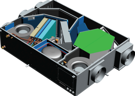 Установки обробки повітря VMC 300 S-VMC 500 S